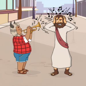 Artwork - Don't Play The Trump Trump Trumpet