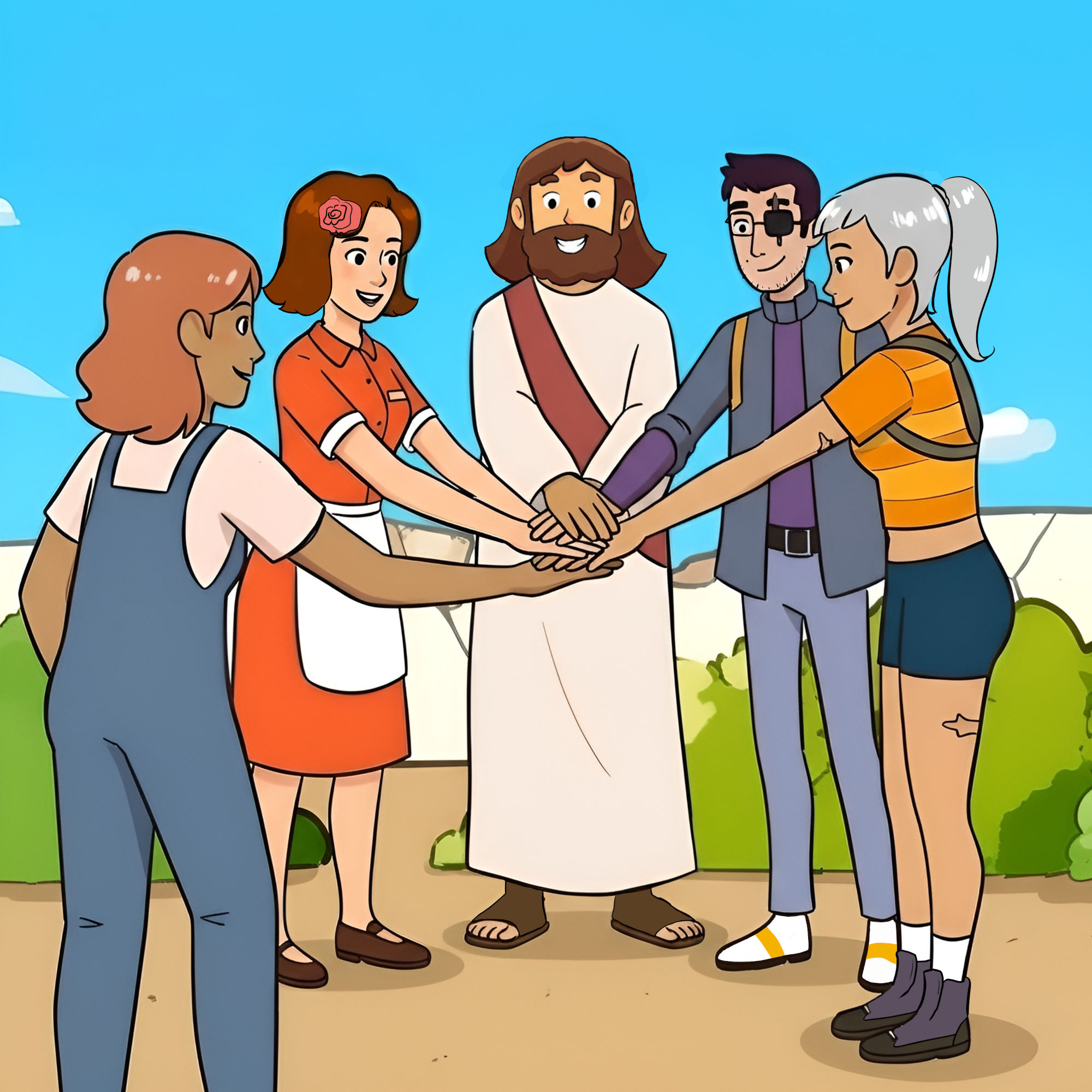 Artwork - Helping One Living Being Is Helping The World